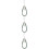 3Pcs Outdoor Beaded Phone Chain Lightweight Strap 10