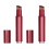 2Pcs Red Makeup Brushes Soft Dense Foundation Cosmetic Brush Set 4