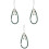 3Pcs Outdoor Beaded Phone Chain Lightweight Strap 5