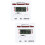 2Pcs Small White Poker Timers Digital Countdown Timers for Party Use 9