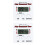 2Pcs Small White Poker Timers Digital Countdown Timers for Party Use 7