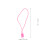 1900Pcs Stylish Rosy Hang Tag Strings with Fasteners for Clothes Tags 10