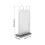 2Pcs Clear Sign Holder Stands for Menu Display PVC and Iron 10