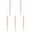 5Pcs Compact Bamboo Pencil Extender Holders for Artists and School Use 4
