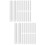 100Pcs White Drawing Art Erasers Soft Texture for Home and School Use 8