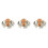 3Pcs Stainless Steel Burger Press Mold Multi-Function Durable Silver 4
