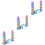 3Sets Colorful Cups Toy Set for Kids Educational Stacking Challenge 5