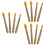 12Pcs Coffee Caulking Tools Plastic Set for Smoothing and Removal 6