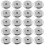 200Pcs Metal Detector Replacement Buzzer Silver Loud Clear Sound 1