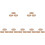 21Pc Durable Guzheng Finger Protective Tapes Breathable Light Brown 4