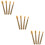 12Pcs Coffee Caulking Tools Plastic Set for Smoothing and Removal 9