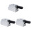 3Pcs Silver Right Angle Set Durable Woodworking Tools for DIY 2