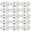 200Pcs Metal Detector Replacement Buzzer Silver Loud Clear Sound 2
