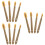 12Pcs Coffee Caulking Tools Plastic Set for Smoothing and Removal 7