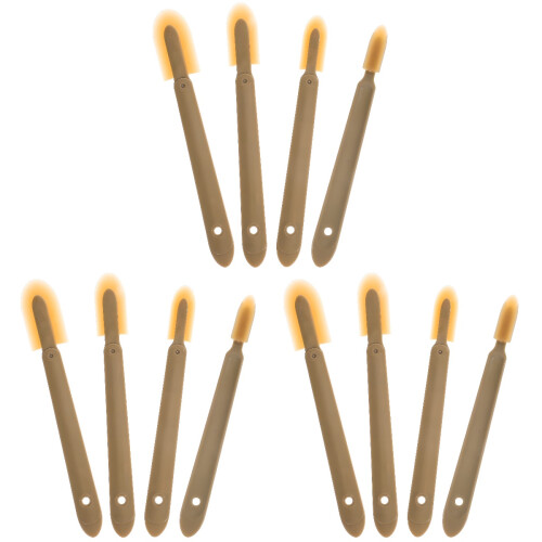 12Pcs Coffee Caulking Tools Plastic Set for Smoothing and Removal 1