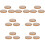 21Pc Durable Guzheng Finger Protective Tapes Breathable Light Brown 7