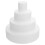 8Pcs White Foam Cake Props Lightweight for Bakery and Party Decor 9