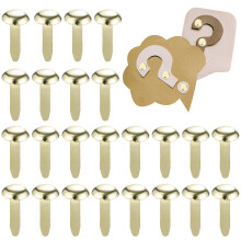 600St Gouden Ijzeren Brads Clips Voor Papier Knutselen En Scrapbooking