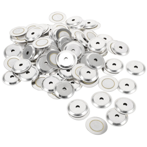 200Pcs Metal Detector Replacement Buzzer Silver Loud Clear Sound 2