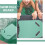 2Stk Schwimmhilfe Kickboard Eva Schwimmtraining Pull Board Hellgrün 4