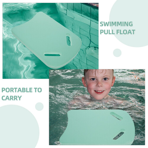 2Stk Schwimmhilfe Kickboard Eva Schwimmtraining Pull Board Hellgrün 2