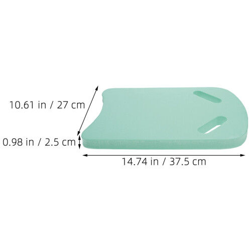 2Stk Schwimmhilfe Kickboard Eva Schwimmtraining Pull Board Hellgrün 1
