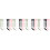 48St Kabel Organizers Siliconen Herbruikbare Kabelbinders 6