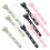 48St Kabel Organizers Siliconen Herbruikbare Kabelbinders 1