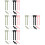48St Kabel Organizers Siliconen Herbruikbare Kabelbinders 9