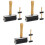 9St Zwarte Printroller Brayer Voor Schilderen En Art Printmaking Tools 5