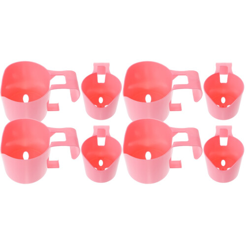 8St Multifunctionele Pool Bekerhouder Roze, Plastic Houder Voor Drank 2
