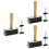 9St Zwarte Printroller Brayer Voor Schilderen En Art Printmaking Tools 8