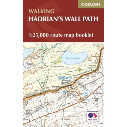 Hadrian and 039s Wall Path Map Booklet by Mark Richards Paperback Book