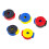 5Pcs Drum Quick-Set Cymbal Mate Quick Release Drum Accessories Mix Color Push- Design Convenient To Use 1