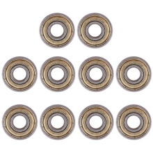 10 PçS 8 X 22 X 7Mm Patinete Patinete Patinete Rolamentos Rodas Rodas ABEC-5 608ZZ