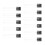 10 Pcs Reception Distance 15M Infrared VS838 IR Receiver Modules Black 2