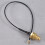 5pcs Connector Antenna WiFi Pigtail SMA Female to IPX Extension Cable 15cm 5