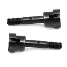 Copa de Eje de Rueda de Metal de 4 Piezas 86022 para HSP 94186 94186Pro 94286 1/16 RC Piezas de ActualizacióN de Curso Corto de CamióN Monstruo de