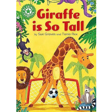 Reading Champion Giraffe is Tall by Sue Graves Paperback Book