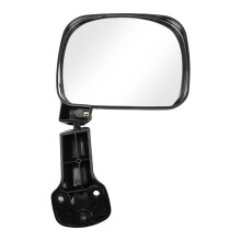 Black Rear Tailgate Door Mirror Assembly Car Exterior Parts for Hiace H200 2005-2013 for RHD DRIVERS