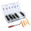 100PCS Universal Plastic  Clips Auto Car Push Retainer Pin Rivet Trim Clip Panel Auto Fastener Kit Assortment+Tool 1