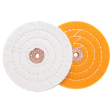 2 Stuks Polijstschijven Polijstwielset 150 mm Polijstwielset voor Tafelbufferpolijstmachine met 12,7 mm Doorngat