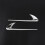 2Pcs Car Side  Trim for   E Class W213 C-Class W205 Refit E63S AMG Accessories Black 10