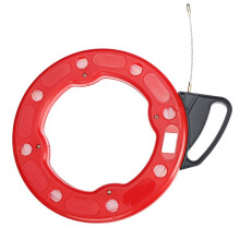4 MM Kabelabzieher Fischband Rollenabzieher Fiberglas Nylon RohrfüHrung Rodder Zugdraht Kabel Angelwerkzeug 30M