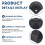 Side Box Bag Corner Tail Box Bag Corner Trunk Protection Motorcycle Side Box Accessories Side Box Bag Corner 5