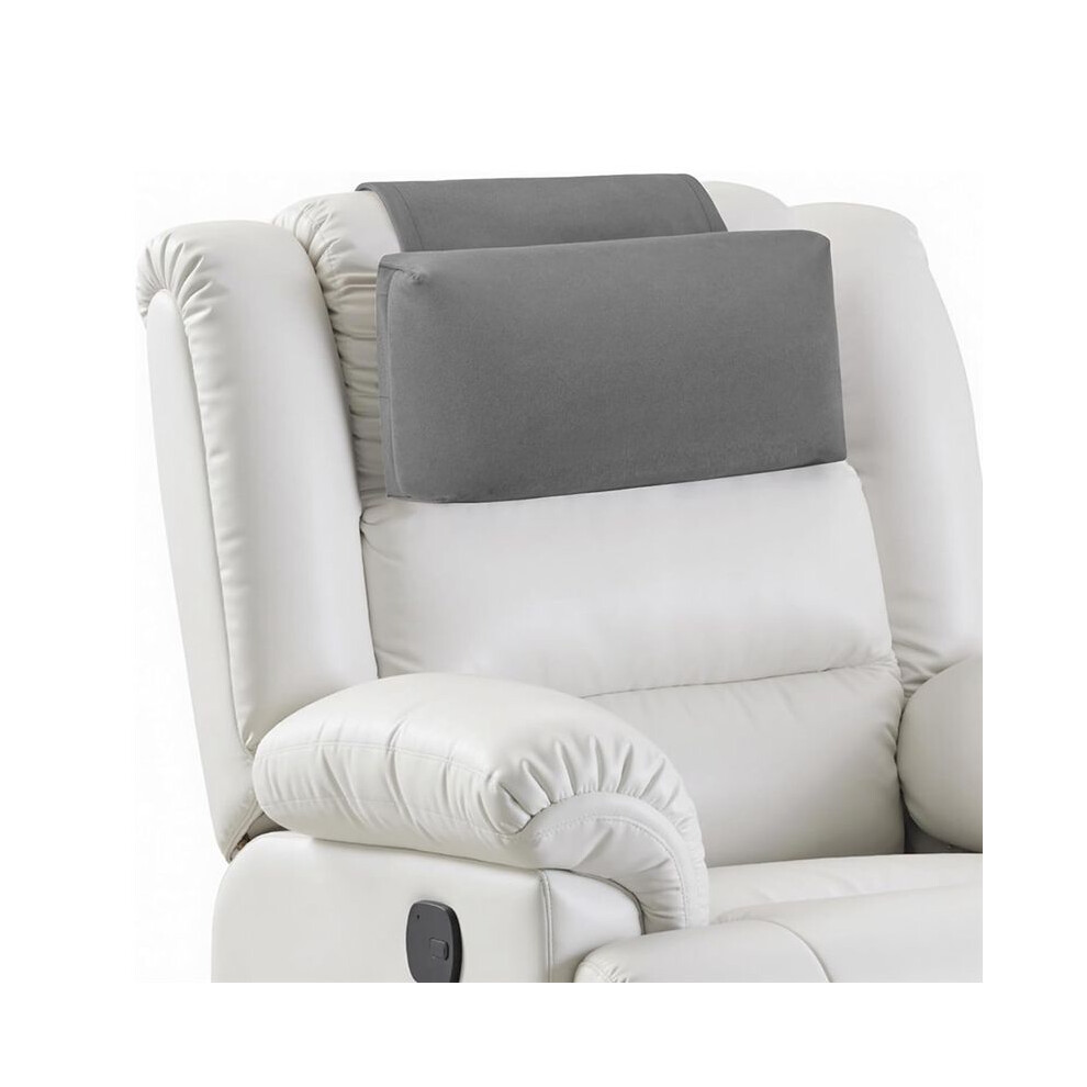 Spactz Neck Pillow For Recliner Chair, Adjustable Recliner Pillow For Headrest, Soft Velvet Non-Slip Head Pillow For Recliner A