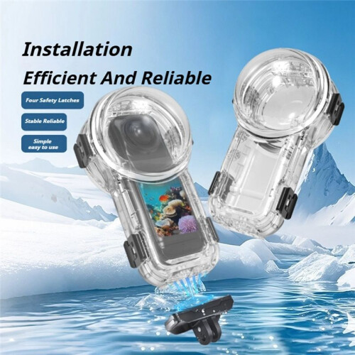 60M Invisible Dive Case for  X5 Waterproof Protective Case Support Underwater 60M Diving Shell Cam Accessories 1