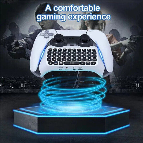 Wireless Keyboard for PS5 Game Console  External Keyboard for Playstation5 ChatPad  Keyboard 2