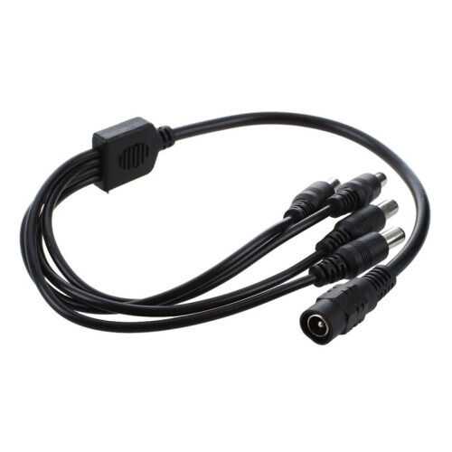 5X 1 to 4  Power 4-Port Splitter Adapter Adaptor Cable CCTV Camera 1