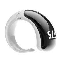 Multifunction Digital Counting Rings App Control Tasbih Faith Zikr Rings for Spiritual Practices and Daily Prayer White